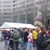2003 Cherry Blossom Festival: Food and cold beverages were available for all.  
 