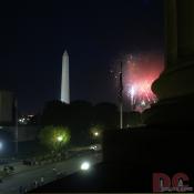 Fireworks on Constitution Avenue