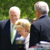 Governor's Palace, Williamsburg, Virginia - Vice President Dick Cheney and his wife Lynne Cheney.