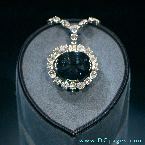The Hope diamond is the world's largest deep blue diamond. AT 45.52 carats, it is classified as a type IIb diamond. The diamond's blue coloration is attributed to trace amounts of boron in the stone.