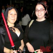 These two Sith maidens are ready to see the bad guys finish first.