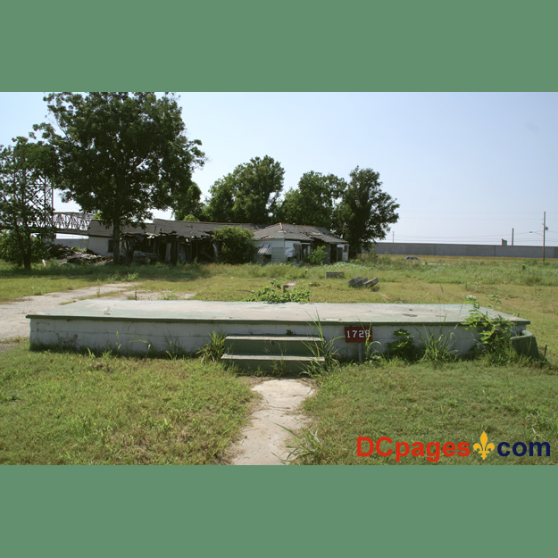 August 2, 2007 - Ninth Ward of New Orleans - Home swept off its foundation by the flood. 