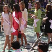 National Cherry Blossom Princesses - Louisana Merideth Lehman, Maine Melissa Danforth, Maryland Kimberly Boukal
