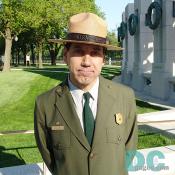 Bill Line is the spokesperson for the National Park Service. "The National Park Service welcomes all American and International visitors to view a tribute to a generation that gave the supreme sacrifice so that we can enjoy the freedoms we have today."