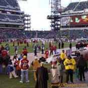 The Redskins have landed in Eagles stadium.