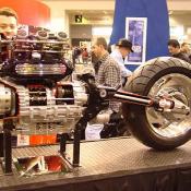 Here is a cut away of The TRIUMPH ROCKET III engine and drive train.
