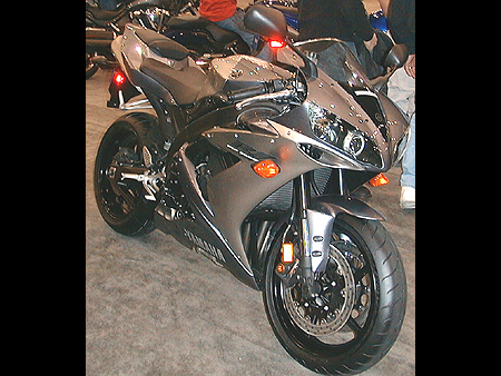 This ladies and gentlemen is the beautiful 2004 Yamaha  YZF-R1.
