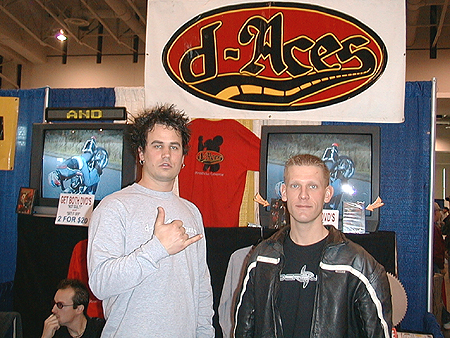 The stars of d-Aces videos Dan Urban and Cory Kufahl.