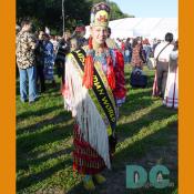 Delana Smith, Miss Indian World is Ojibwe from the Red Lake Nation, Red Lake, Minnesota.