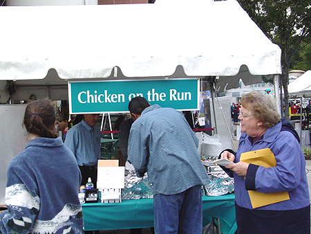 Chicken on the Run was a big hit among attendees.