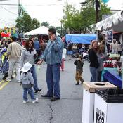 Taste of Bethesda was located in the heart of Bethesda's Woodmont Triangle.