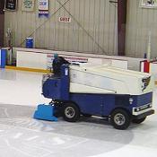 No practice is official without the zamboni.