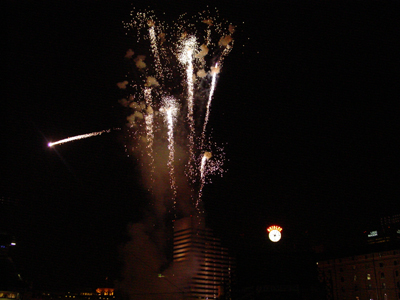 And for a finale the After Game Nextel Sponsored Firework Show!