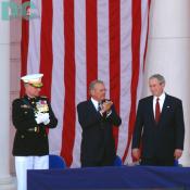 The Nation applauds President Bush.