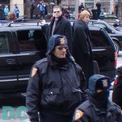 Secret Service escort of President