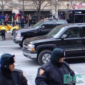 Secret Service escort of President