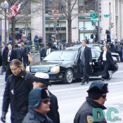Secret Service escort Vice President