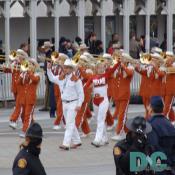 The University of Texas Longhorn band has grown over the years from 20
members to the 358-member band you see today. The band also recently perfomed at this year's Rose Bowl.