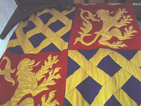 This is one of the royal courts flags