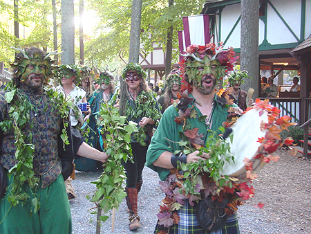 The forest solstice people