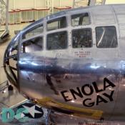 Enola Gay Plane Steven F. Udvar Hazy Center.