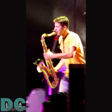 The melodic sound of tenor sax player Jeff DePizzo gives OAR a unique musical flavor.