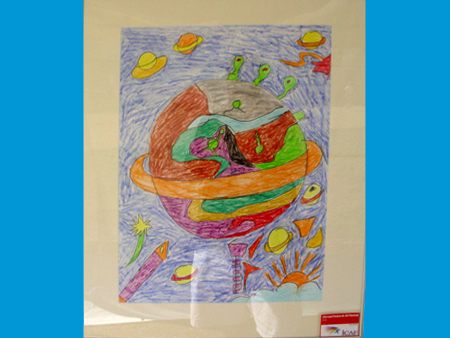 Child Finalist Artwork, Washington D.C.,  2003 Art Olympiad