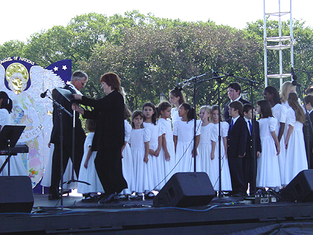 World Childrens Choir on the World Stage, September 11, 2003