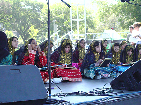 Kuwaiti Children Performers on the World Stage, September 11, 2003