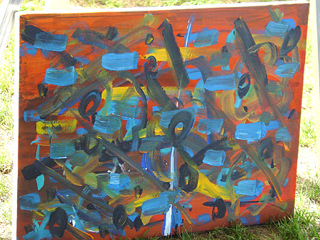 Art created by Young Artist during the Festival
