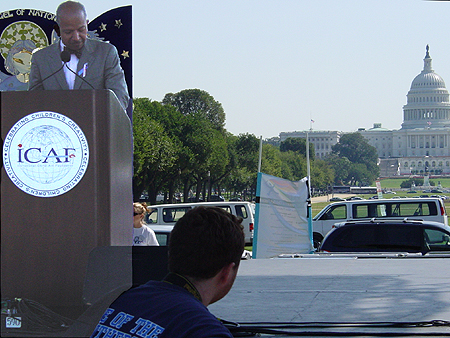 DC Mayor Anthony Williams proclaims September 11 Childrens Peace Day, September 11, 2003
