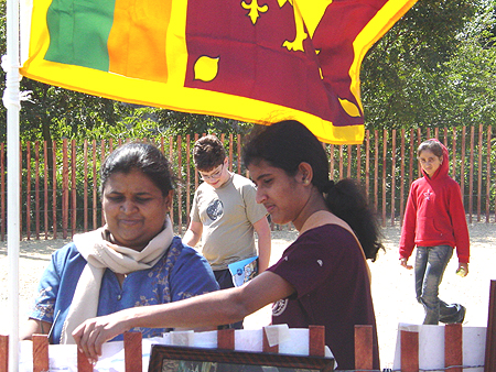 Members of Sri Lankan Delegation at the Festival