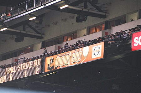 Fans get motivated at Orioles Dugout Club.
