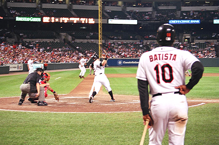 In his 2002 season, Tony Batista led the team in doubles, home runs, and RBI. Batista was also the only member of the Orioles asked to be on the American League All-Star team.
