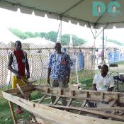 Haitian boat makers.